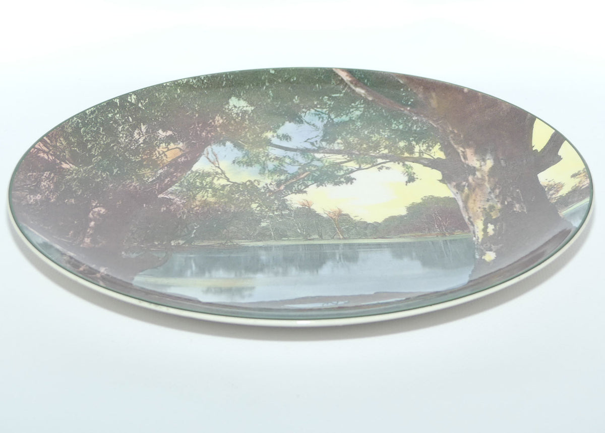 Royal Doulton Australian Views plate #6 | Murray River Gums D6425