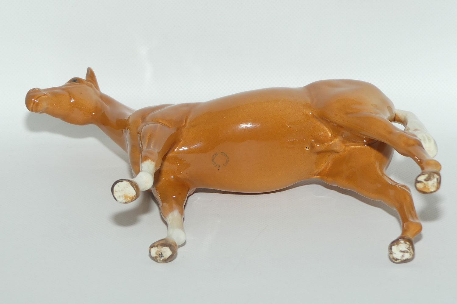 #1772 Beswick Thoroughbred Stallion | Large | Palomino