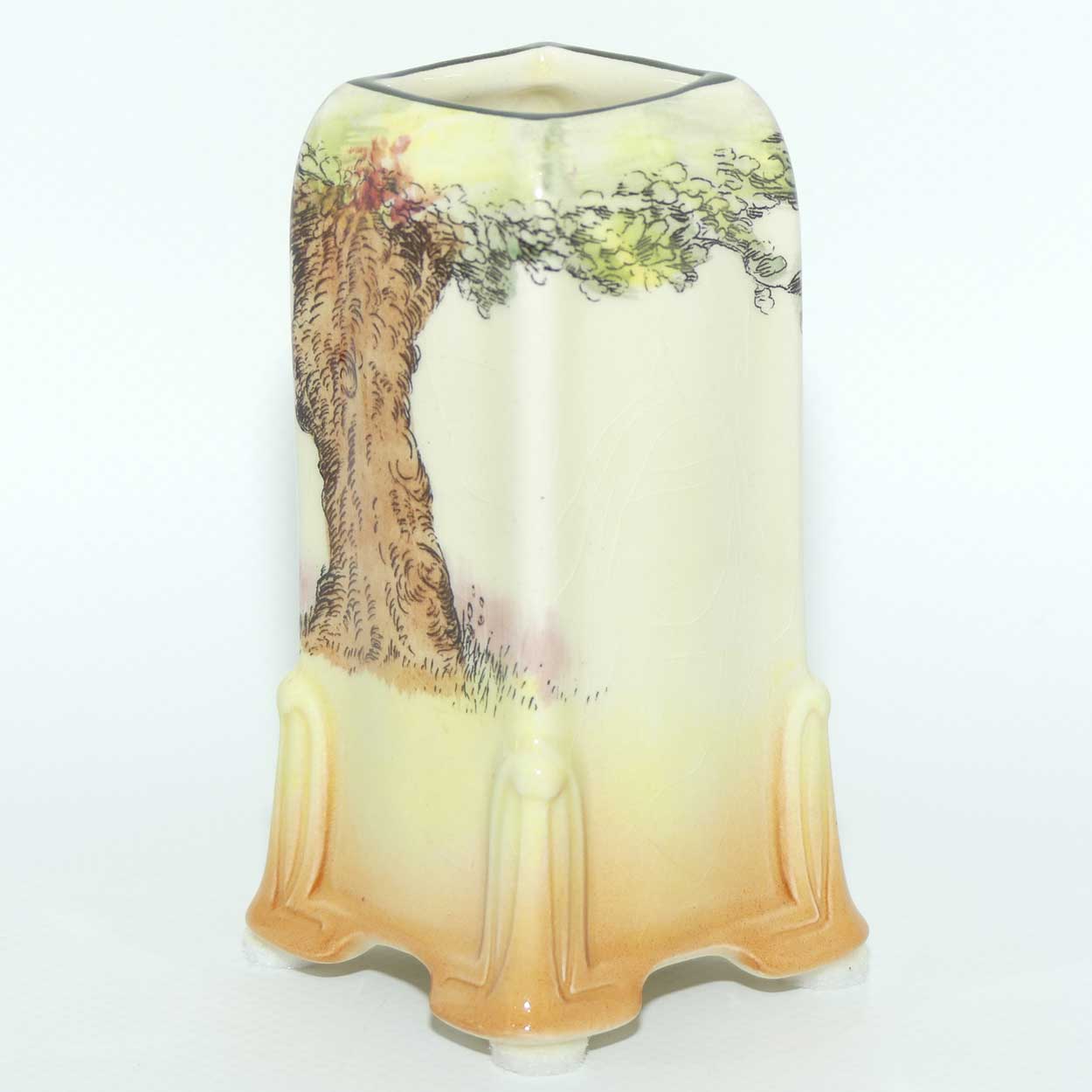 Royal Doulton Under the Greenwood Tree | Robin Hood vase | Shape 7349 | Robin Hood D6094