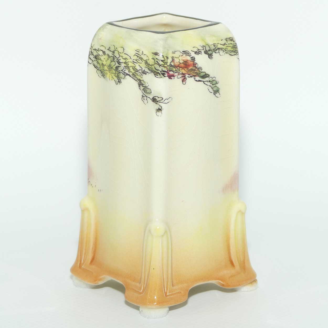 Royal Doulton Under the Greenwood Tree | Robin Hood vase | Shape 7349 | Robin Hood D6094