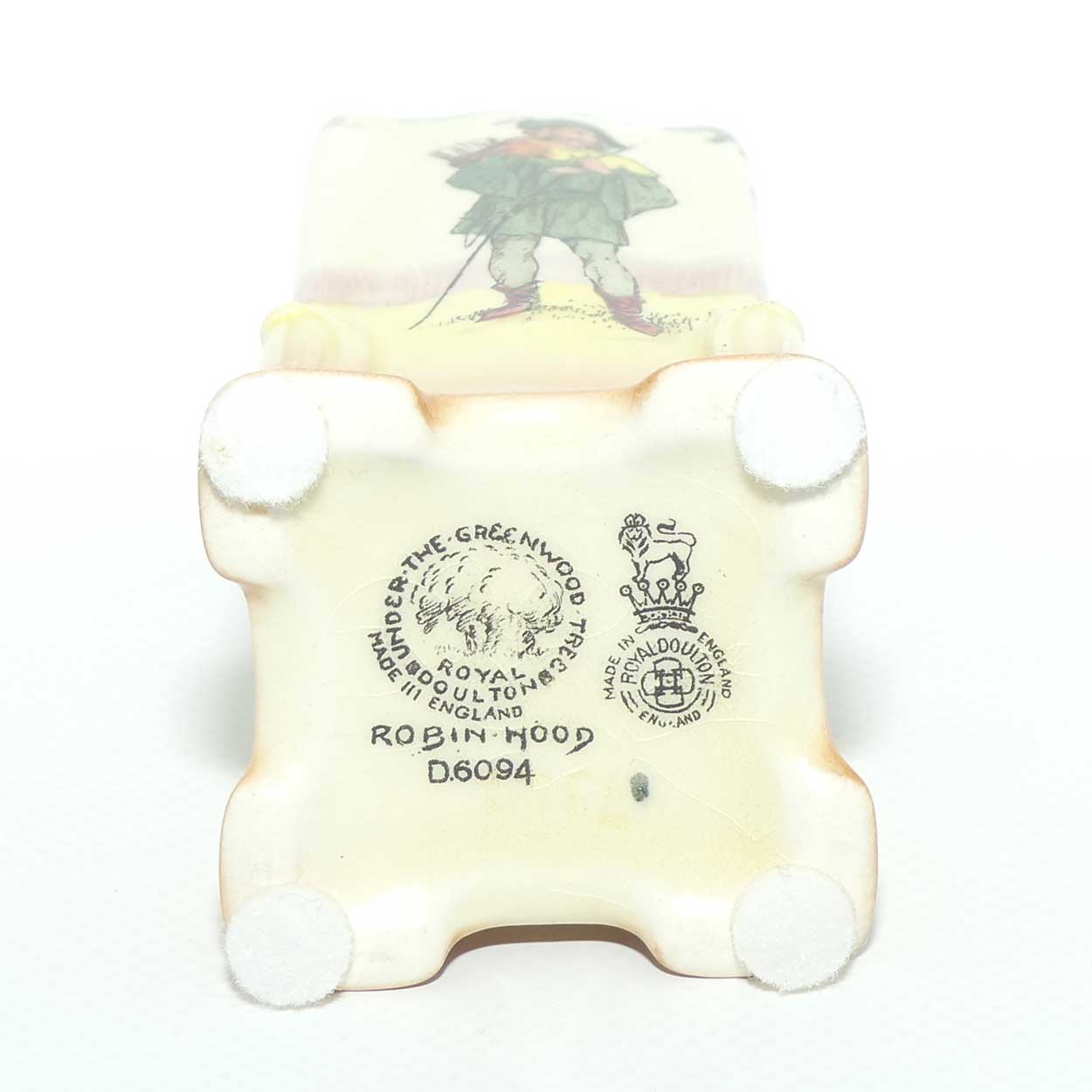 Royal Doulton Under the Greenwood Tree | Robin Hood vase | Shape 7349 | Robin Hood D6094