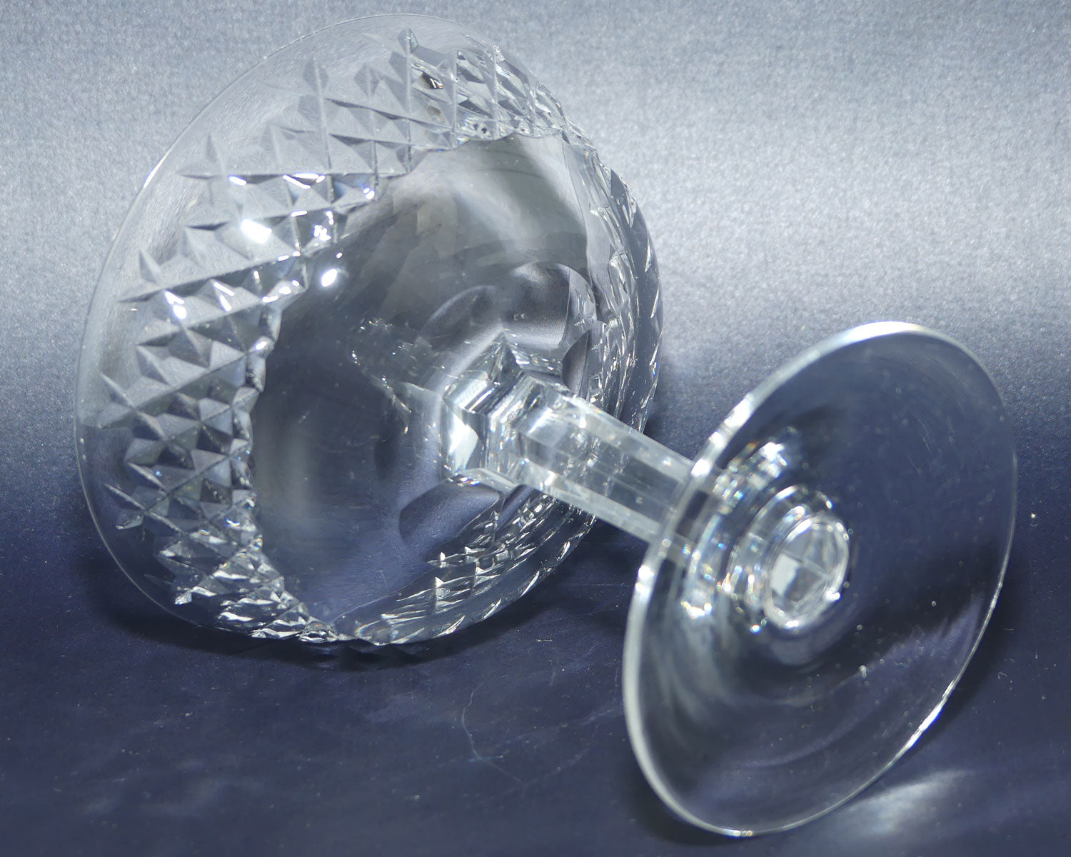 Waterford Crystal Alana pattern set of 6 Champagne Saucers | 75ml