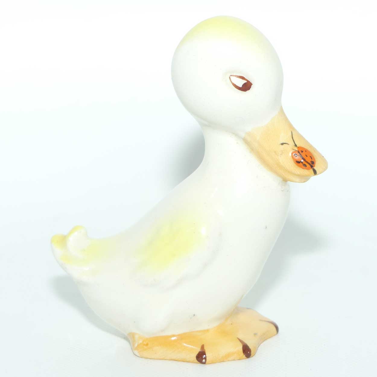 #0760 Beswick Duck with Ladybird on Beak