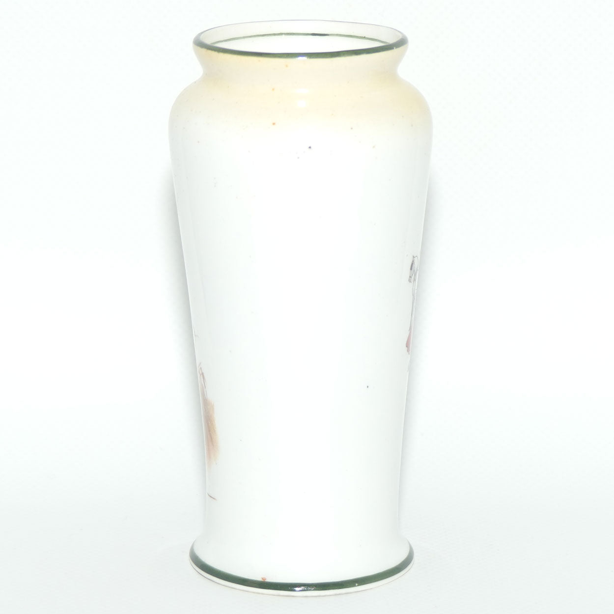 Royal Doulton Coaching Days | White Ground vase | Shape 767 #1 | E3804