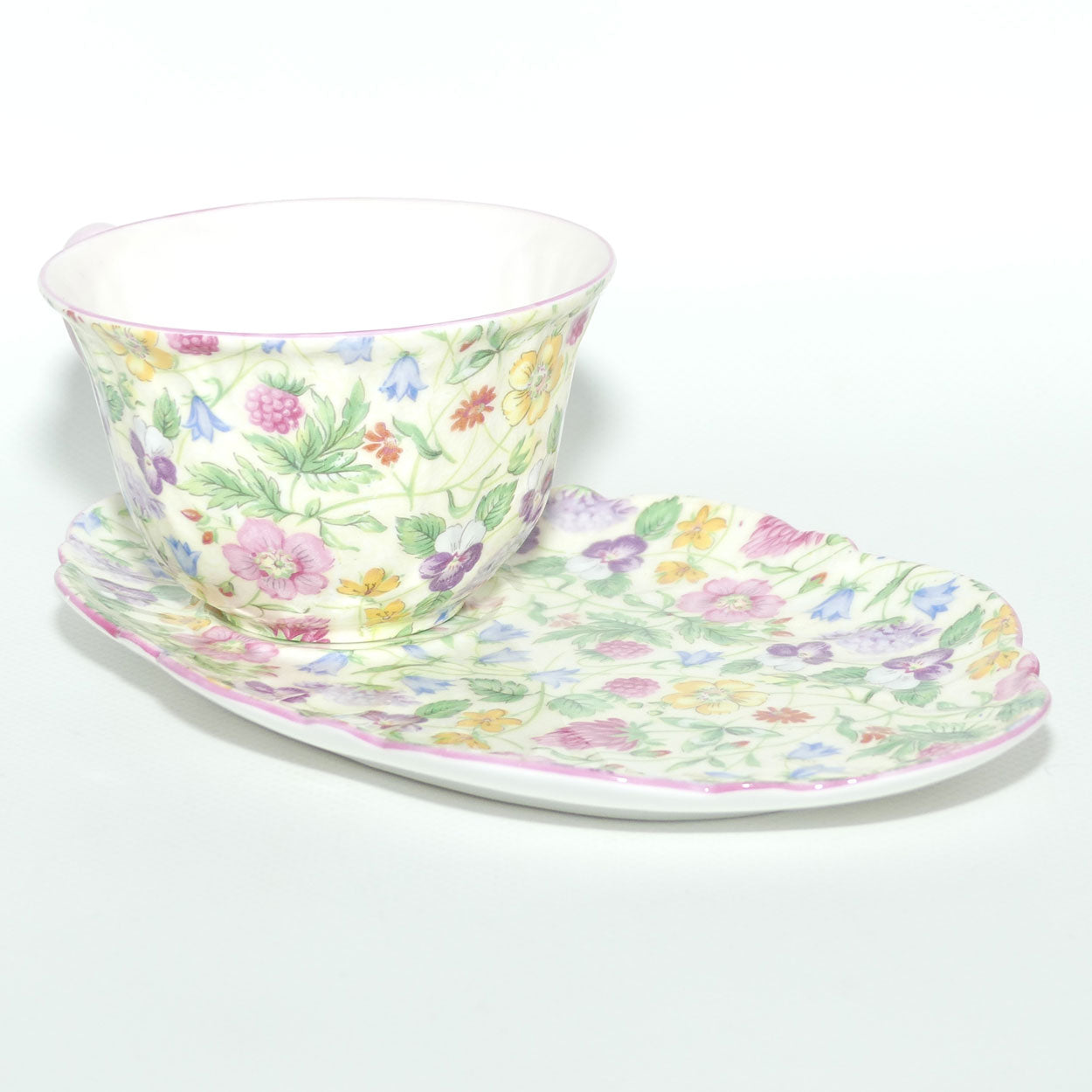 Shelley Oleander shape Countryside pattern Hostess duo | 823/59