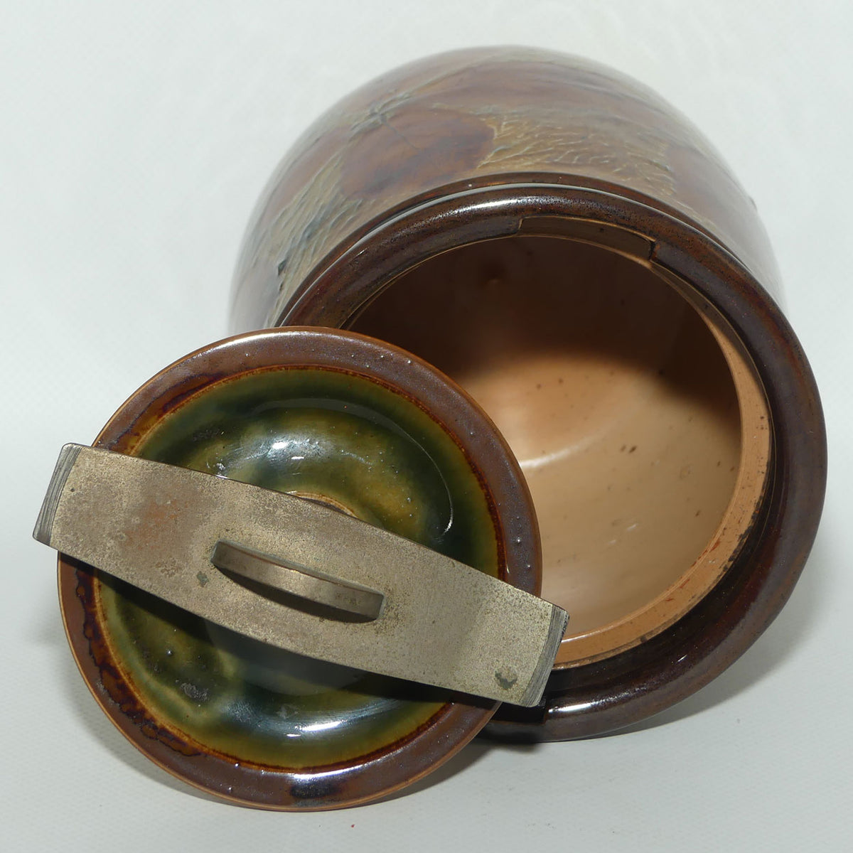 Royal Doulton Lambeth Natural Foliage tobacco jar | tobacco humidor X8346