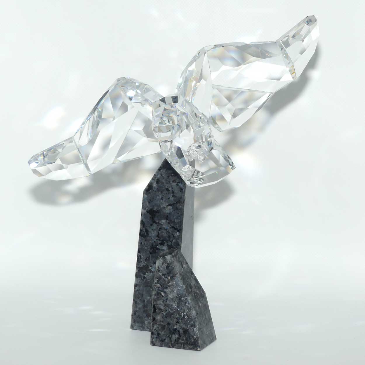 Swarovski Crystal #874456 | Soulmates | Eagle on Granite | no box