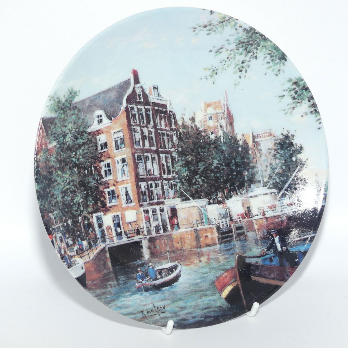 Bradex 31 R67 2.8 plate | Grachten Van Holland | Waar het Singel Amsterdam uitstroomt