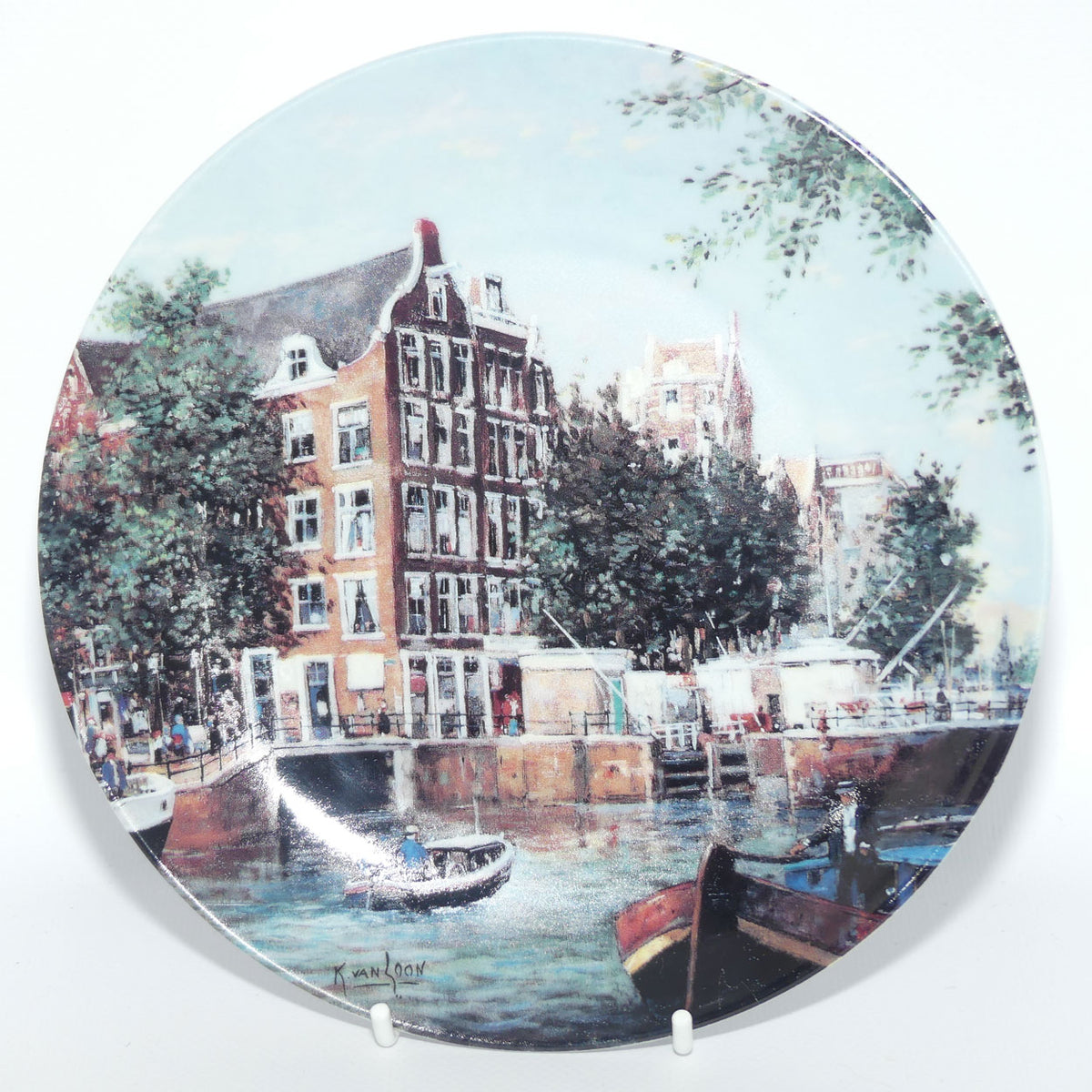 Bradex 31 R67 2.8 plate | Grachten Van Holland | Waar het Singel Amsterdam uitstroomt