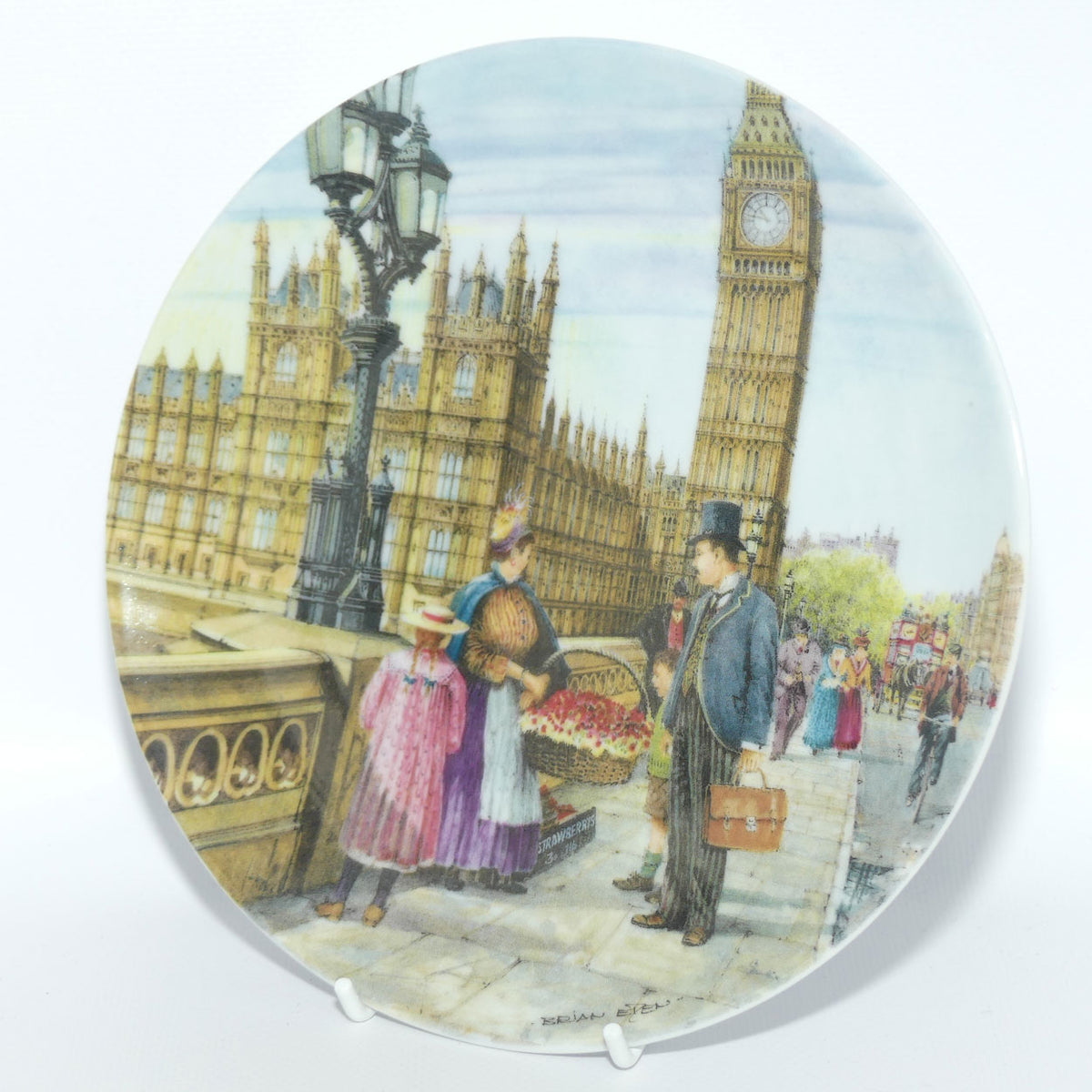 Bradex 26 D8 10.8 | Cries of London #8 plate | The Strawberry Seller