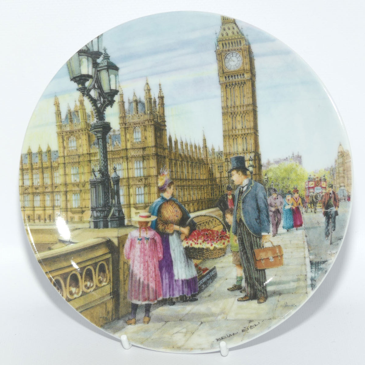 Bradex 26 D8 10.8 | Cries of London #8 plate | The Strawberry Seller