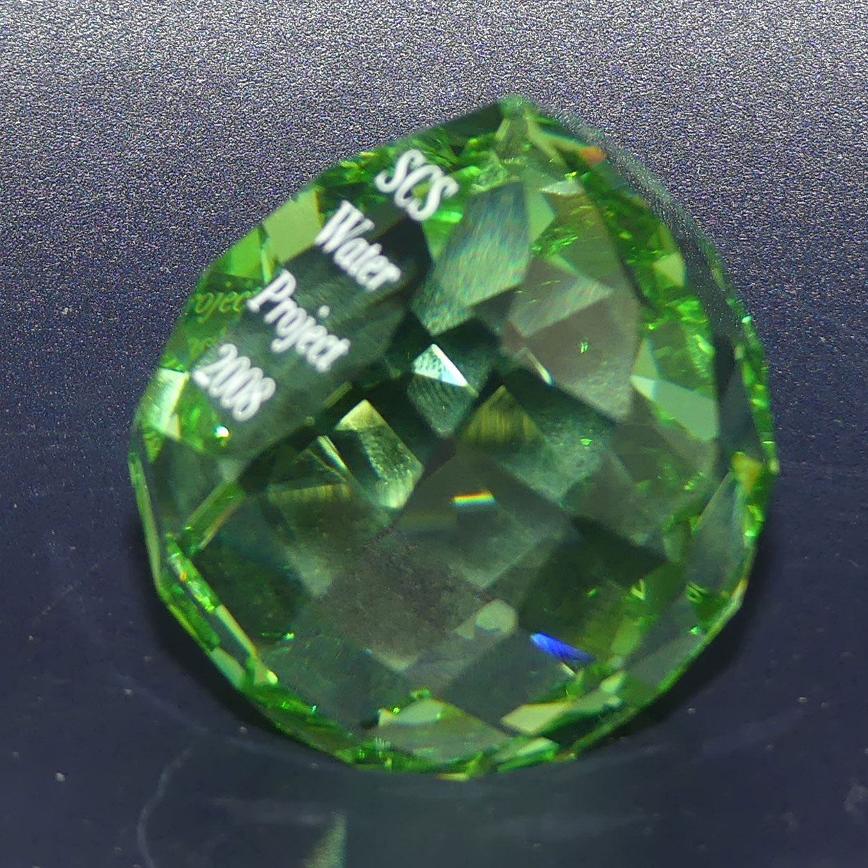 Swarovski Crystal #967003 | 2008 SCS Water Project plaque | boxed