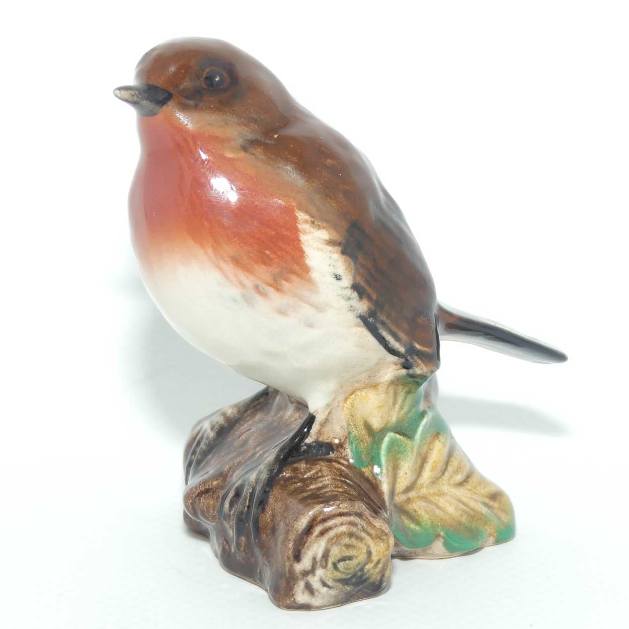 #980B Beswick Robin | Leaf Base