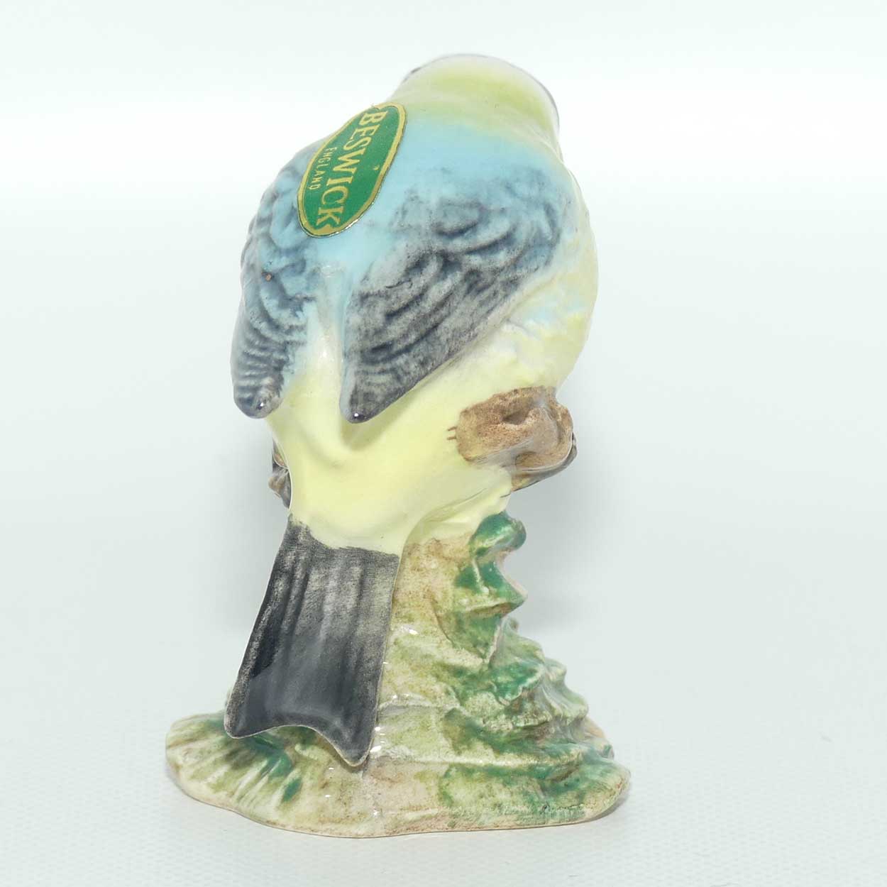 #0992B Beswick Blue Tit | Ladybug on Branch | #2