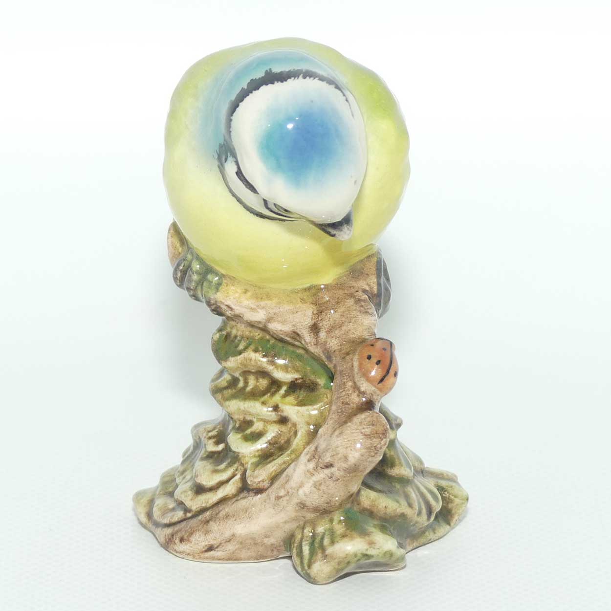 #0992B Beswick Blue Tit | Ladybug on Branch | #4