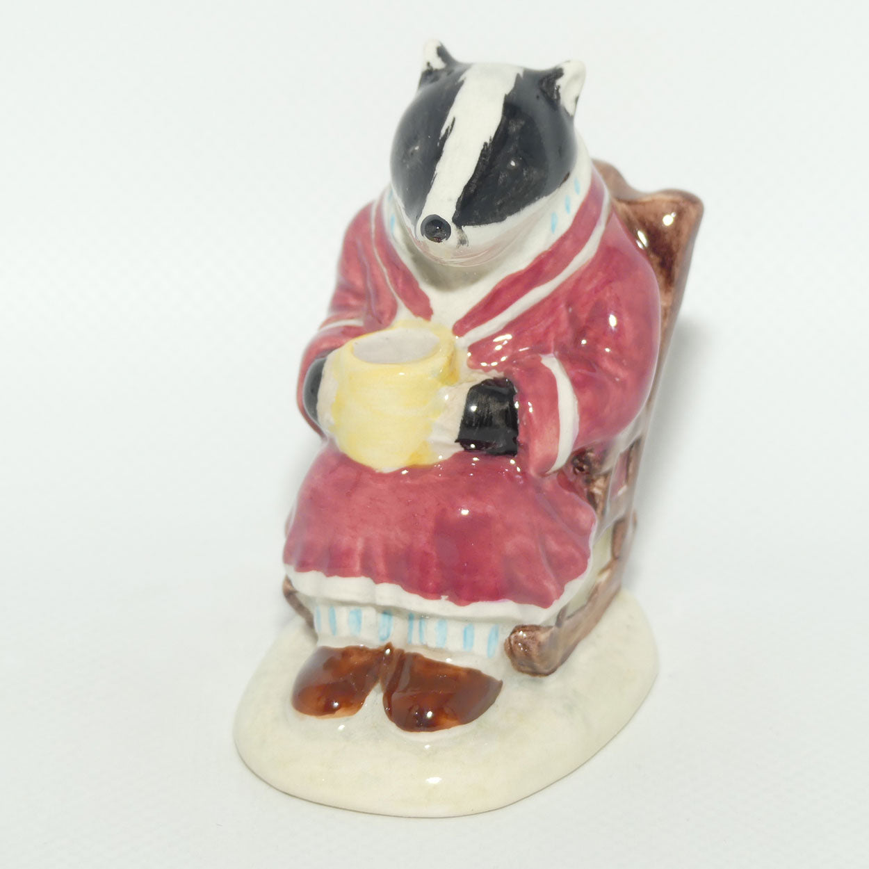 Royal Albert Wind in the Willows figure AW2 Badger | boxed