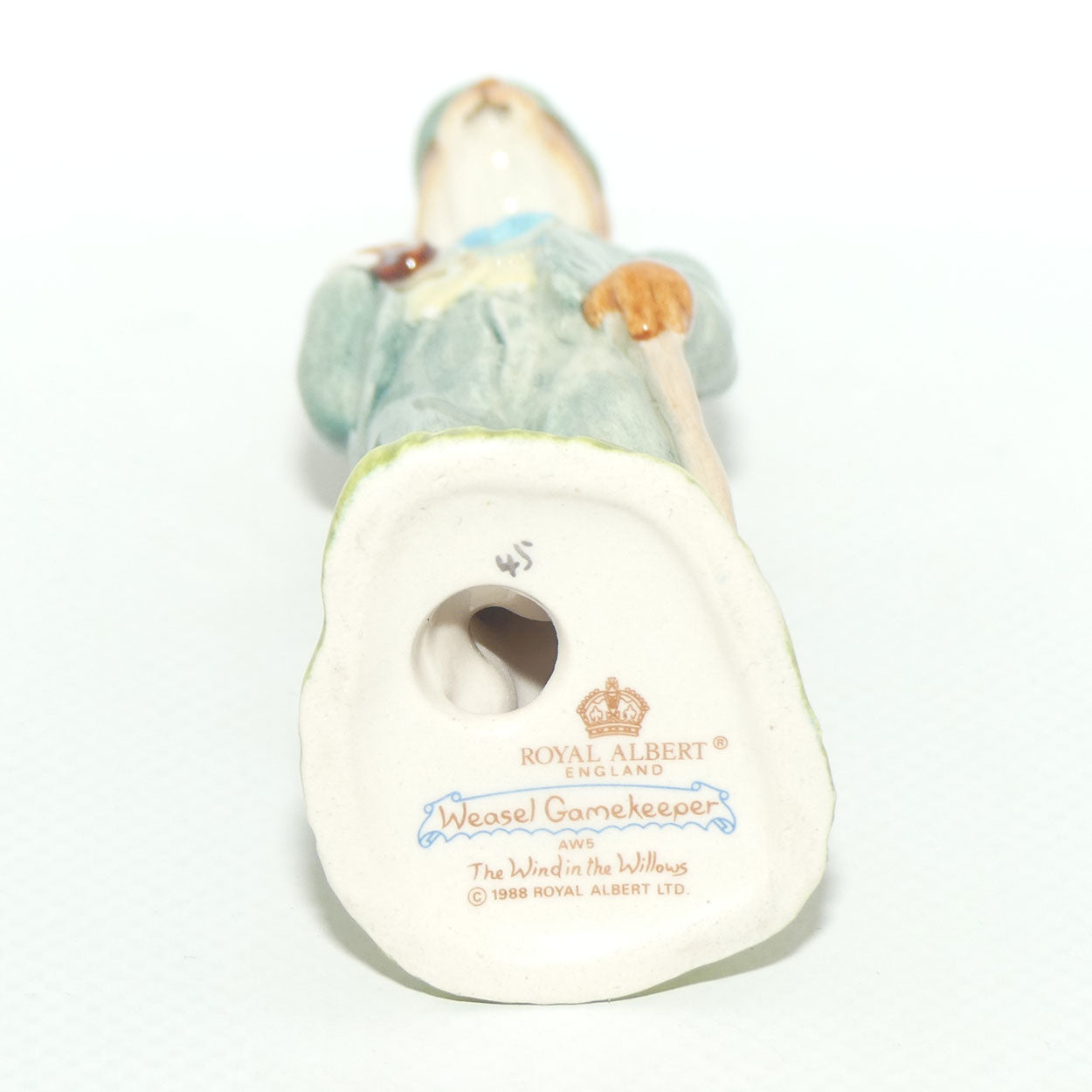 Royal Albert Wind in the Willows figure AW5 Weasel Gamekeeper | boxed