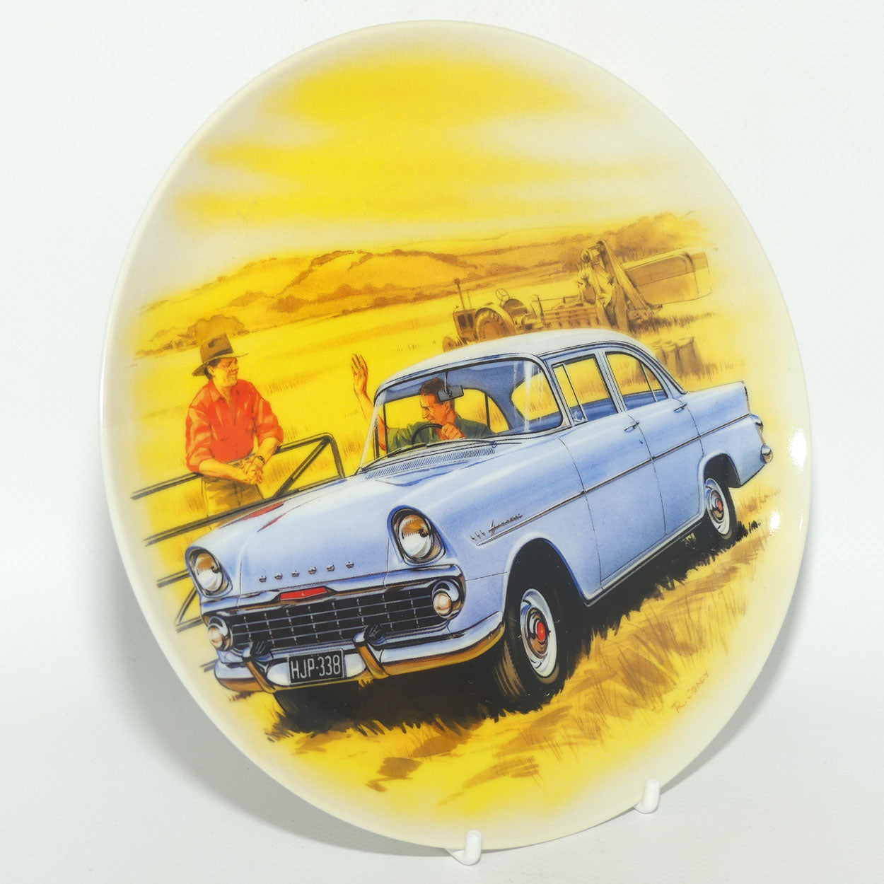 Bradex 03 M02 4.6 plate | The All Australian Car Series | 1961 The EK Holden | Plate Number A-609