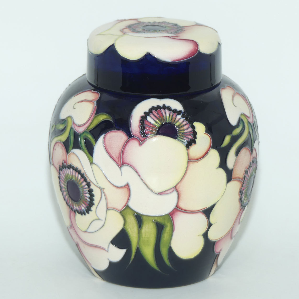 Moorcroft Anemone Blush 769/6 Ginger Jar