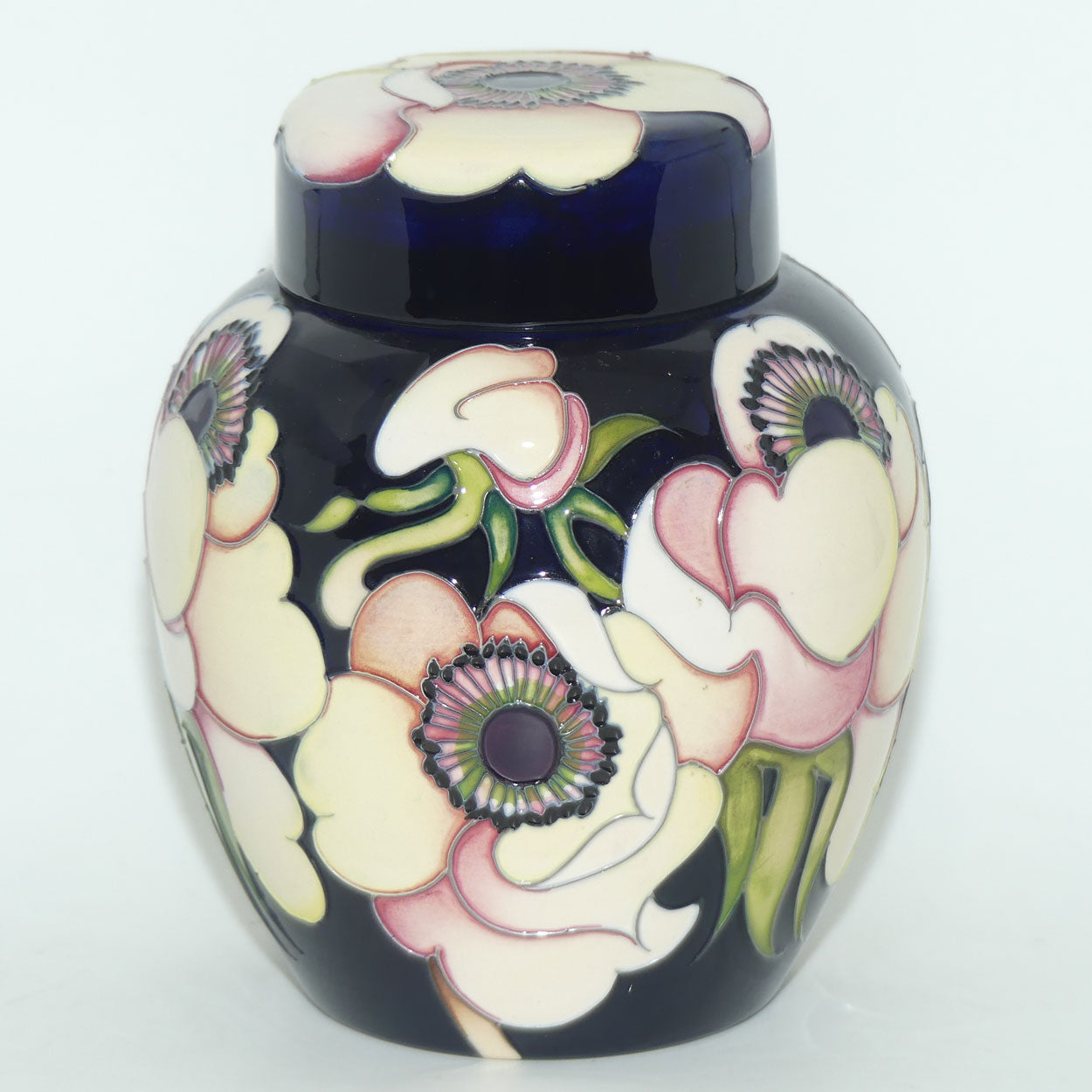 Moorcroft Anemone Blush 769/6 Ginger Jar