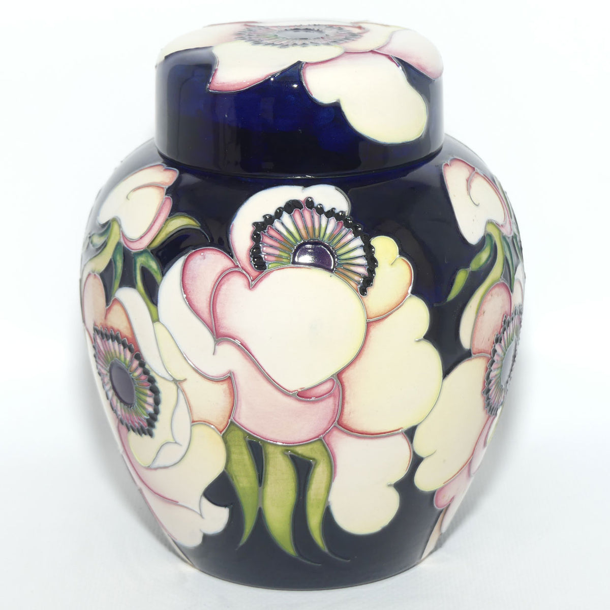 Moorcroft Anemone Blush 769/6 Ginger Jar