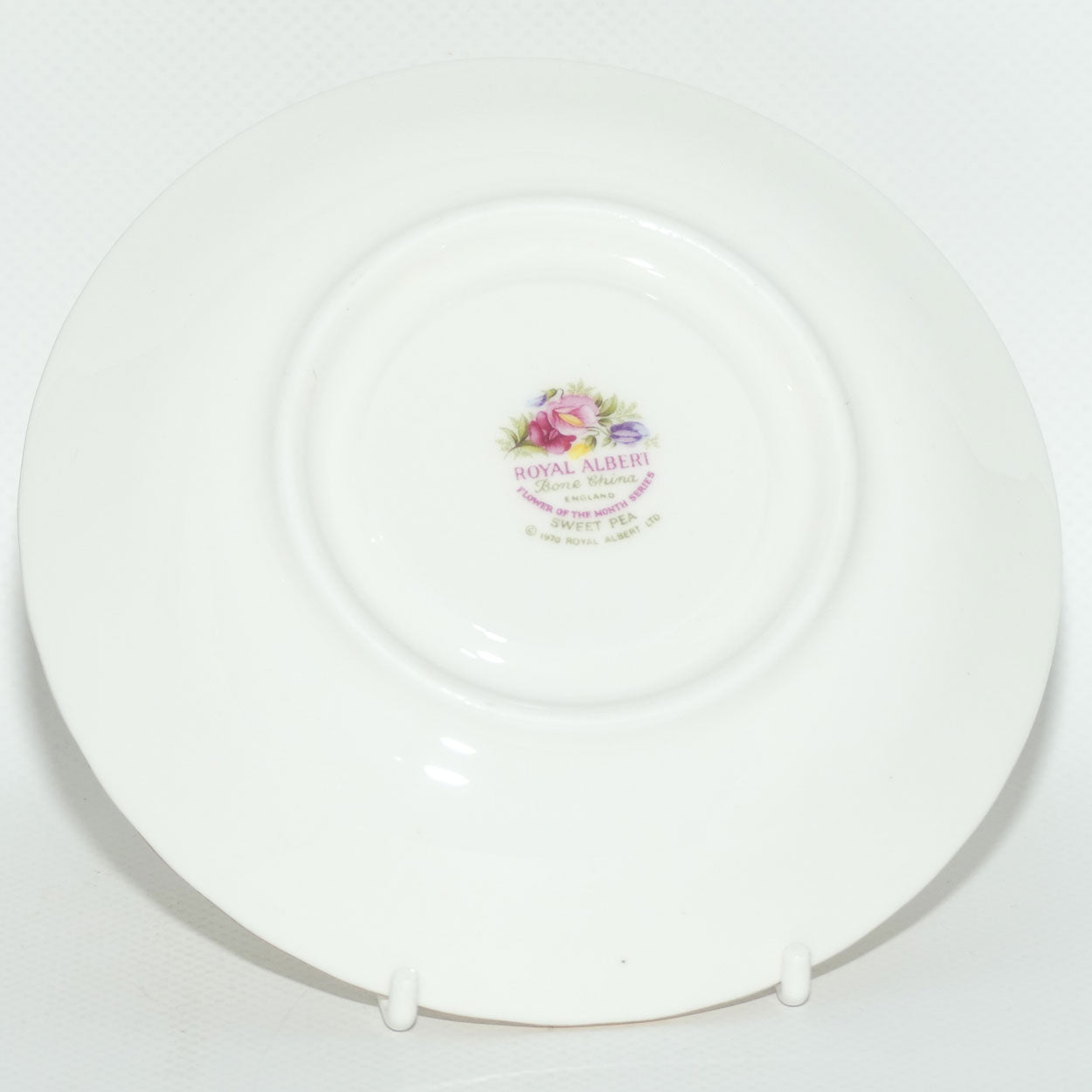 Royal Albert Bone China England | Flower of the Month series | #4 | April Sweet Pea duo