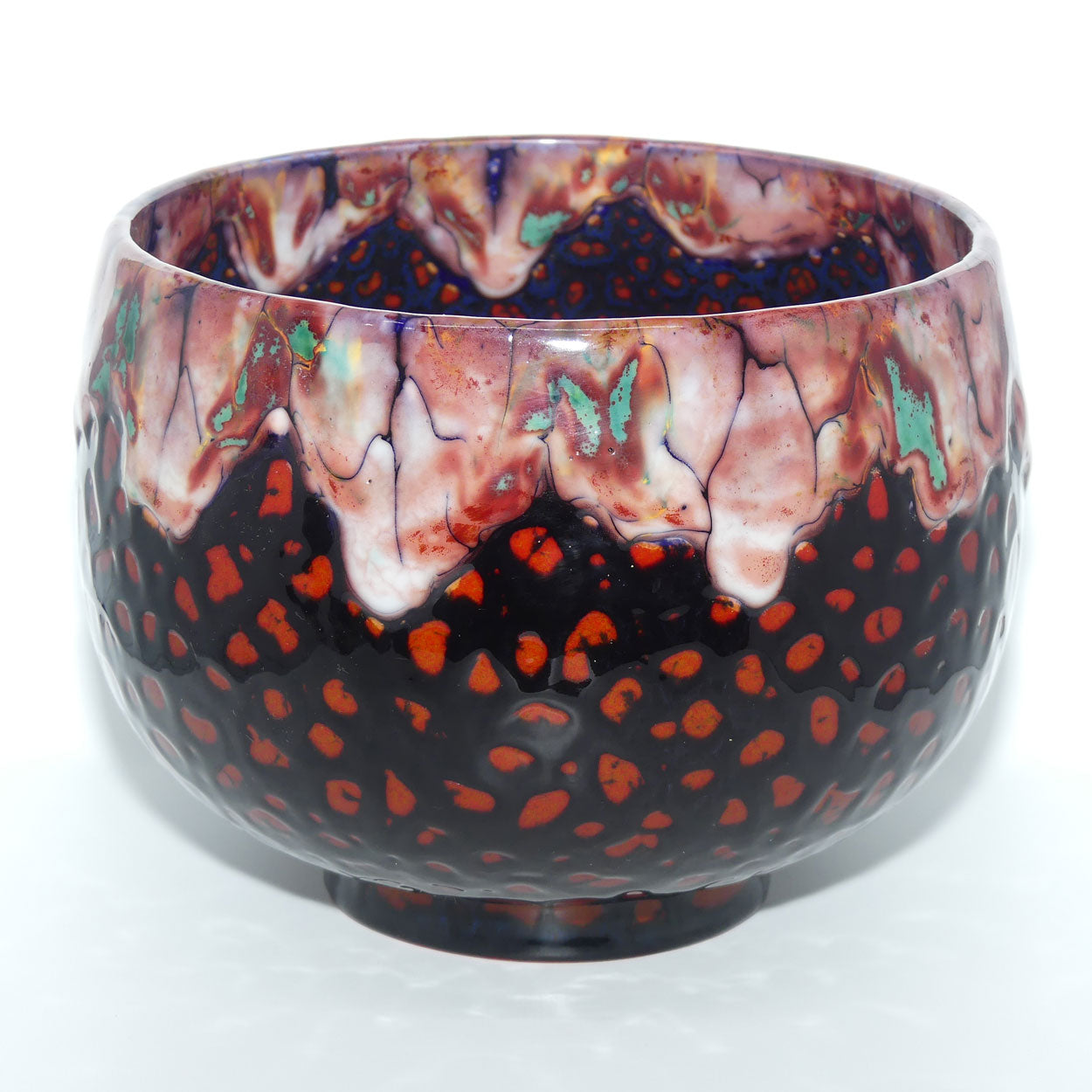 BA20 Royal Doulton Burslem Artwares Flambe | Nanjing Bowl in Chang | LE 049/350