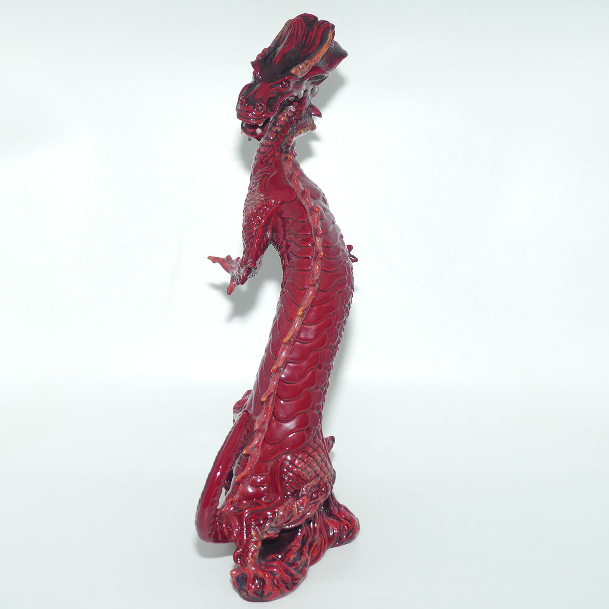 BA32 Royal Doulton Burslem Artwares Flambe | Shenlong Dragon | LE 149/250