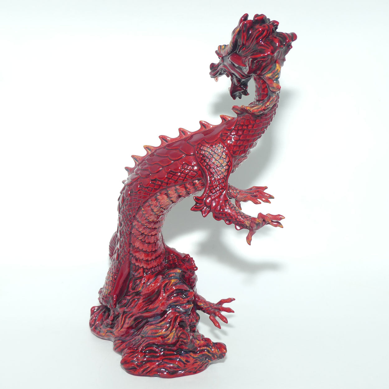 BA32 Royal Doulton Burslem Artwares Flambe | Shenlong Dragon | LE 149/250