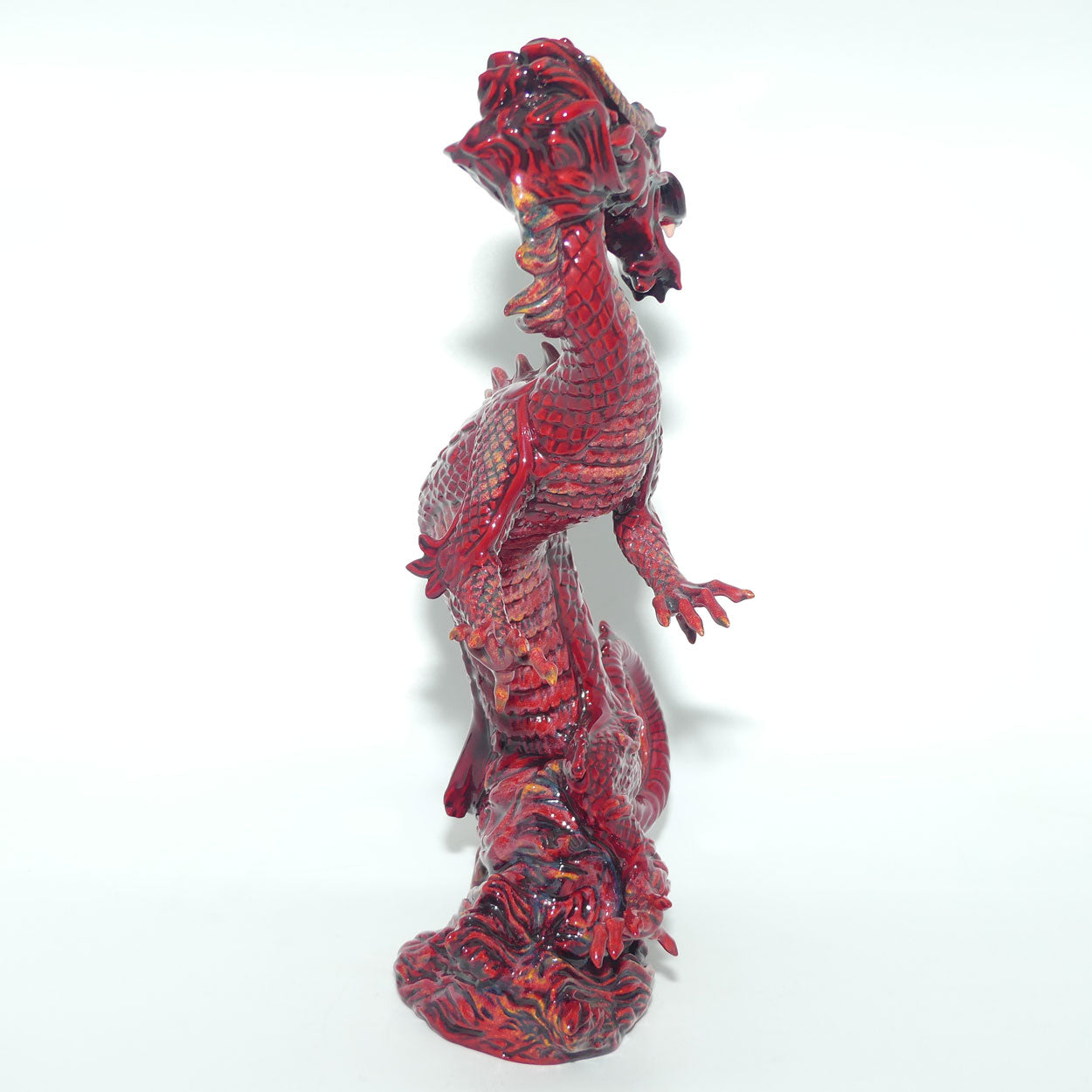 BA32 Royal Doulton Burslem Artwares Flambe | Shenlong Dragon | LE 149/250