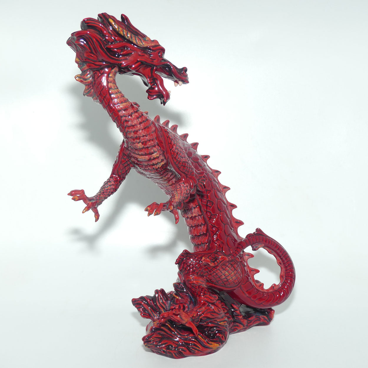 BA32 Royal Doulton Burslem Artwares Flambe | Shenlong Dragon | LE 149/250