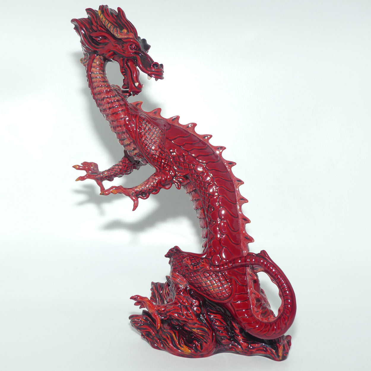 BA32 Royal Doulton Burslem Artwares Flambe | Shenlong Dragon | LE 149/250