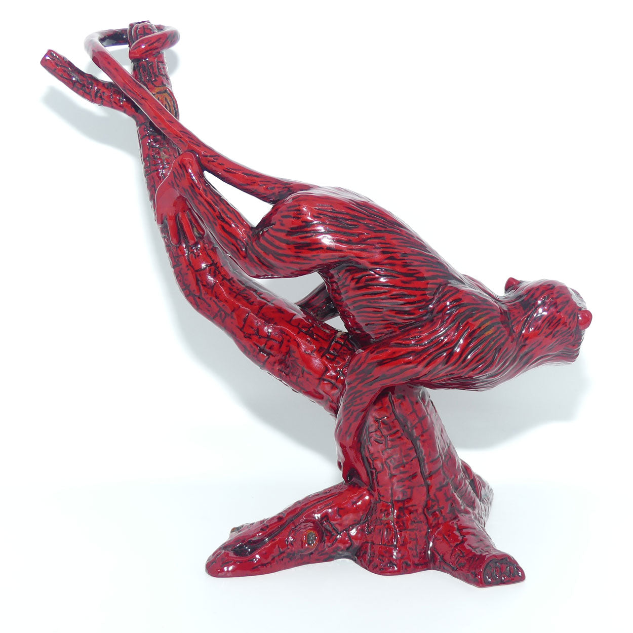 BA40 Royal Doulton Flambe Burslem Artwares Suzhou Monkey | LE 200/250