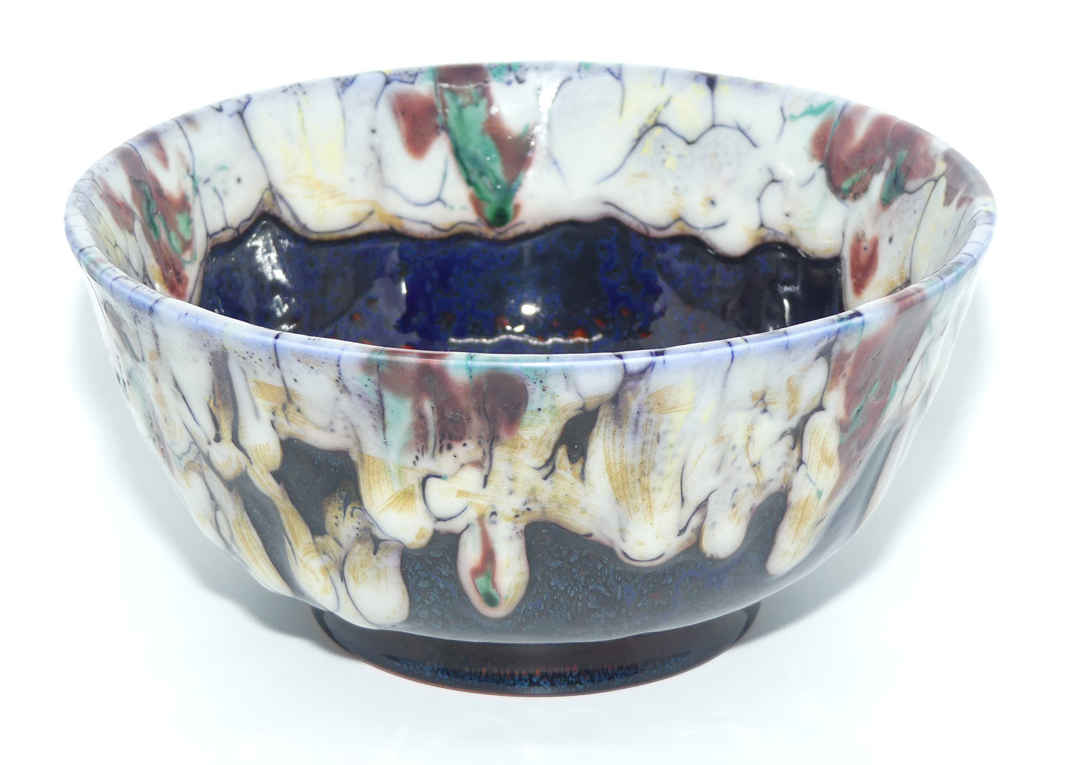 BA07 Royal Doulton Burslem Artwares Flambe | Chengdu Bowl | LE 099/250