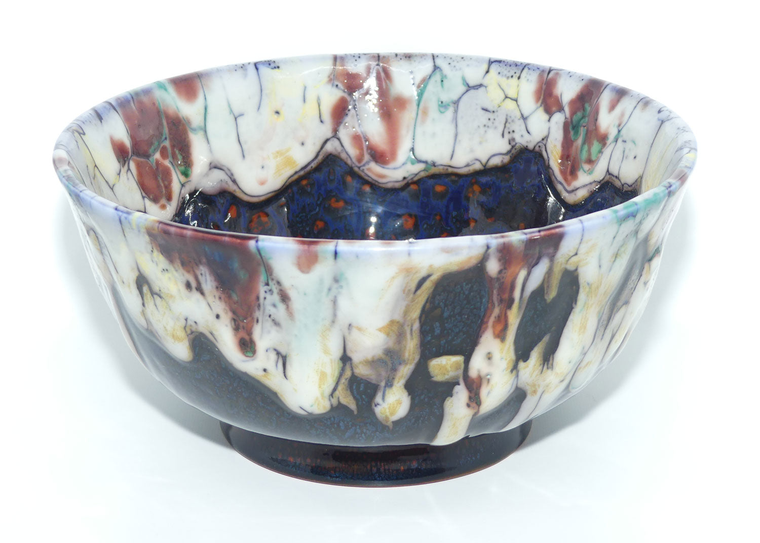BA07 Royal Doulton Burslem Artwares Flambe | Chengdu Bowl | LE 099/250