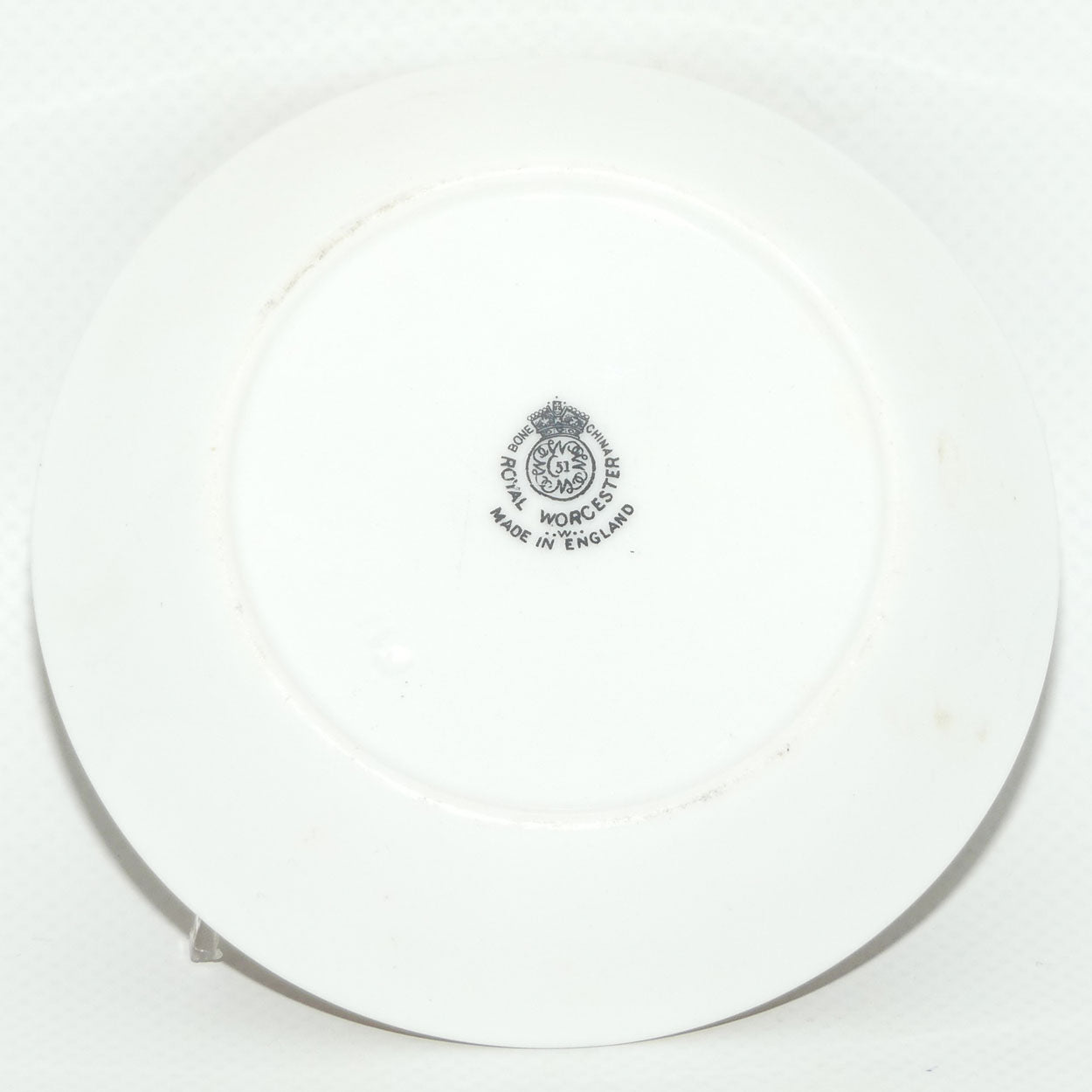 Royal Worcester hand painted fruit pin dish | B Cox