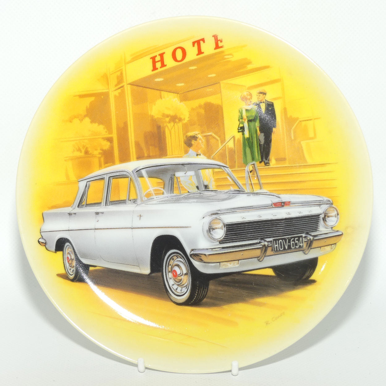 Bradex 03 M02 4.7 plate | The All Australian Car Series | 1962 The EJ Holden | Plate Number B-236