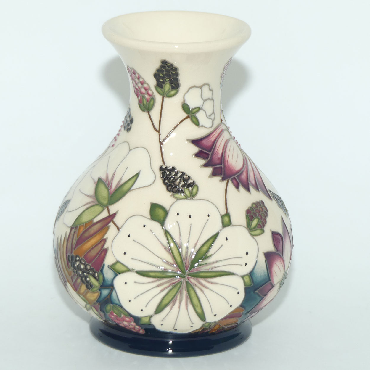 Moorcroft Bramble Revisited M1/6 vase