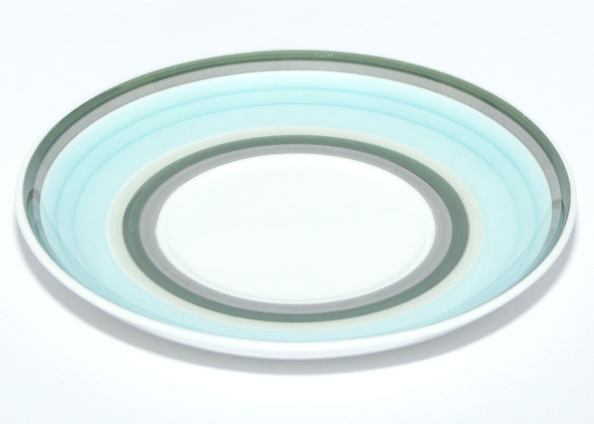 Susie Cooper Gay Stripes series | C2143 Jade saucer only