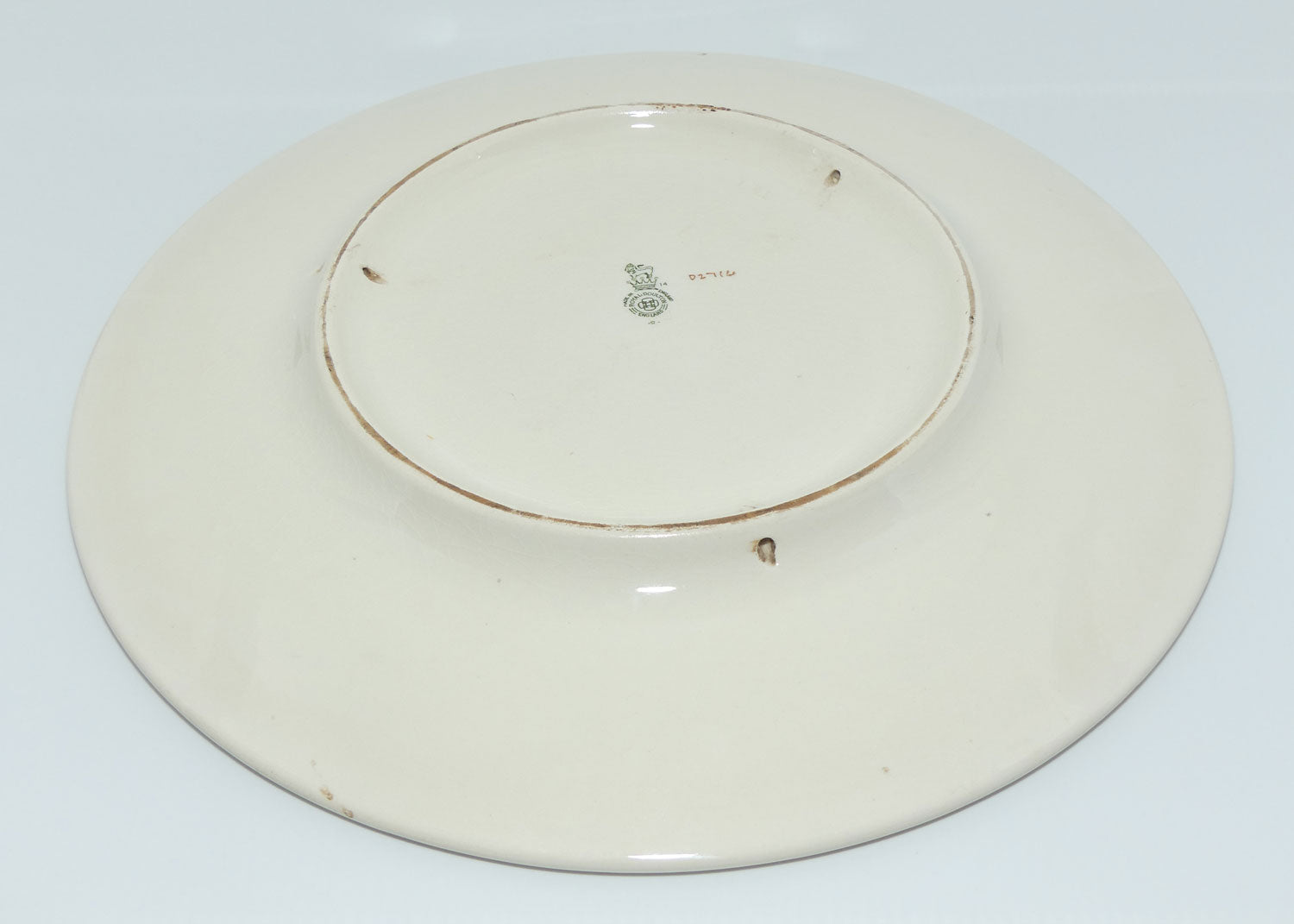 Royal Doulton Coaching Days wall charger D2716 | Green border