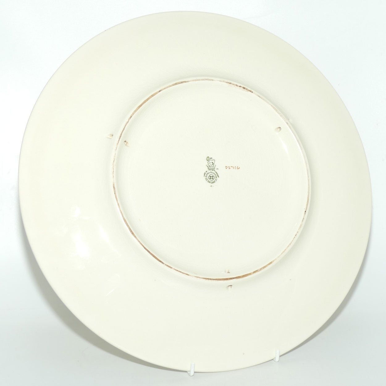 Royal Doulton Coaching Days wall charger D2716 | Green border
