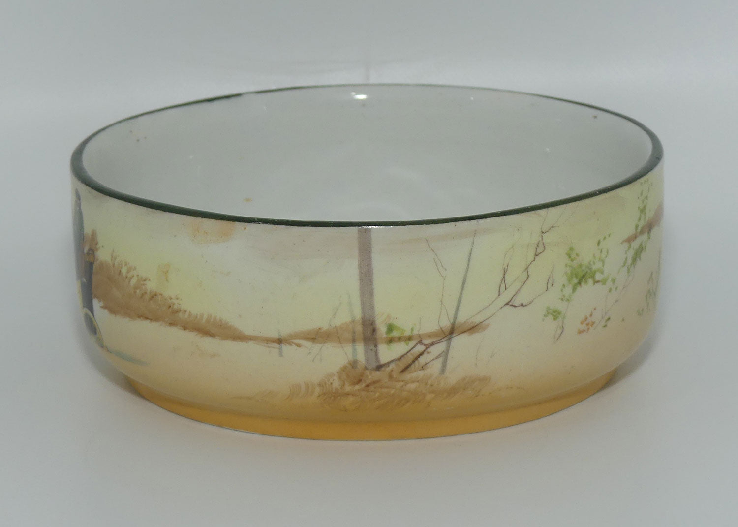 Royal Doulton Coaching Days cubed sugar bowl D2716 | Deep Snow