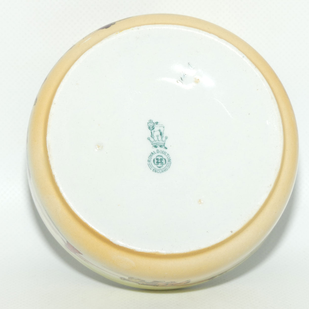 Royal Doulton Coaching Days cubed sugar bowl D2716 | Deep Snow