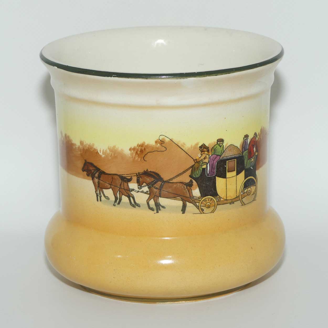 Royal Doulton Coaching Days small fern pot D2716