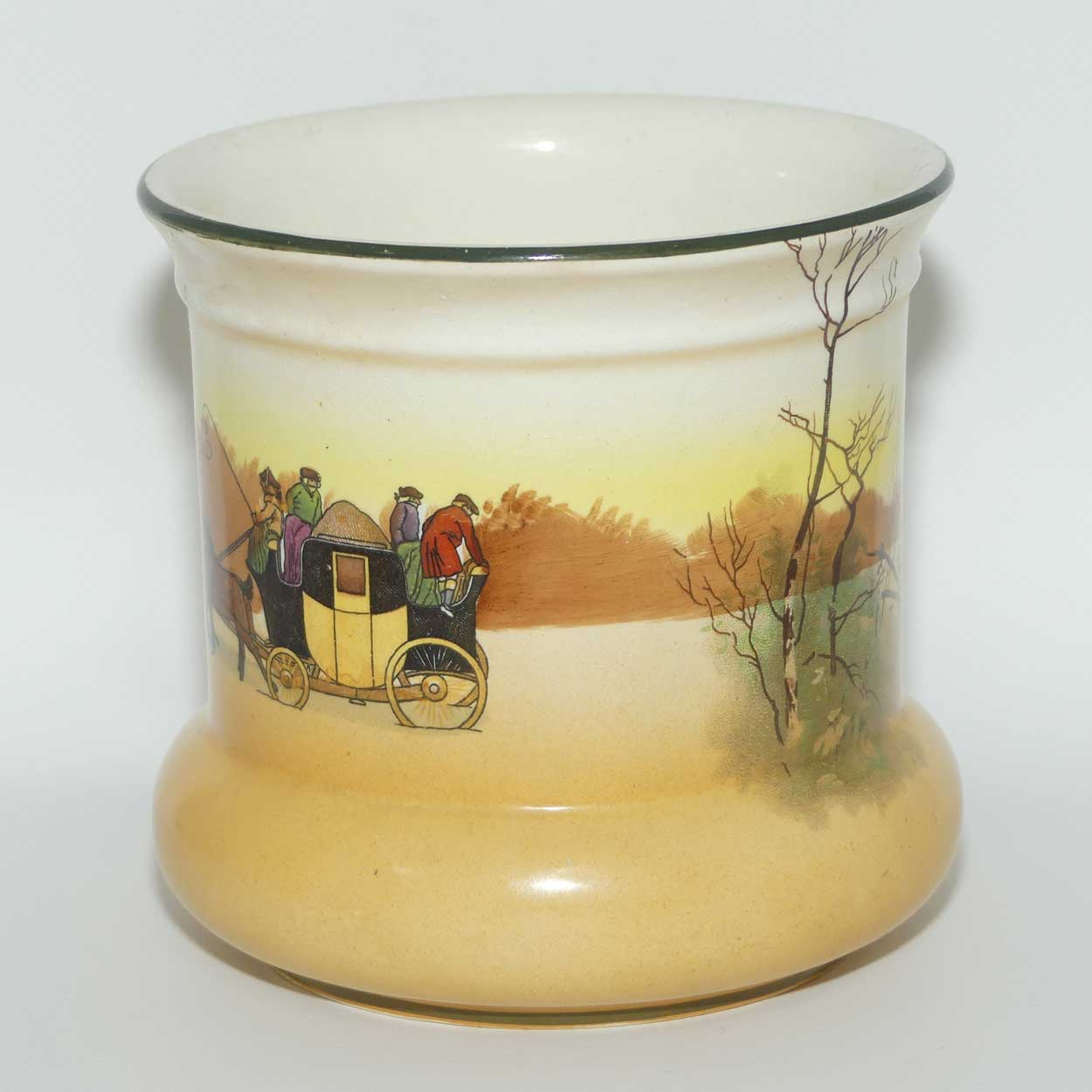 Royal Doulton Coaching Days small fern pot D2716