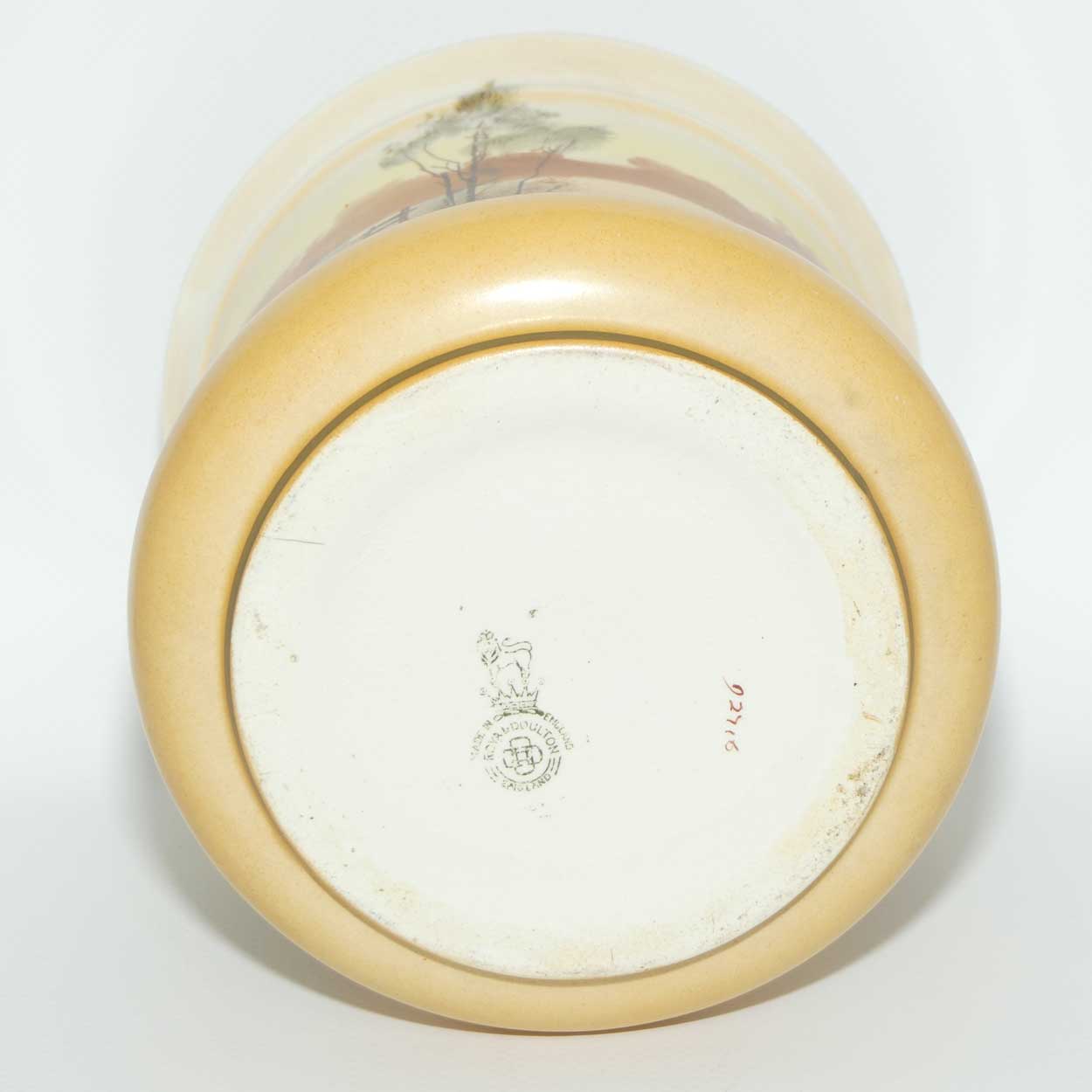 Royal Doulton Coaching Days small fern pot D2716