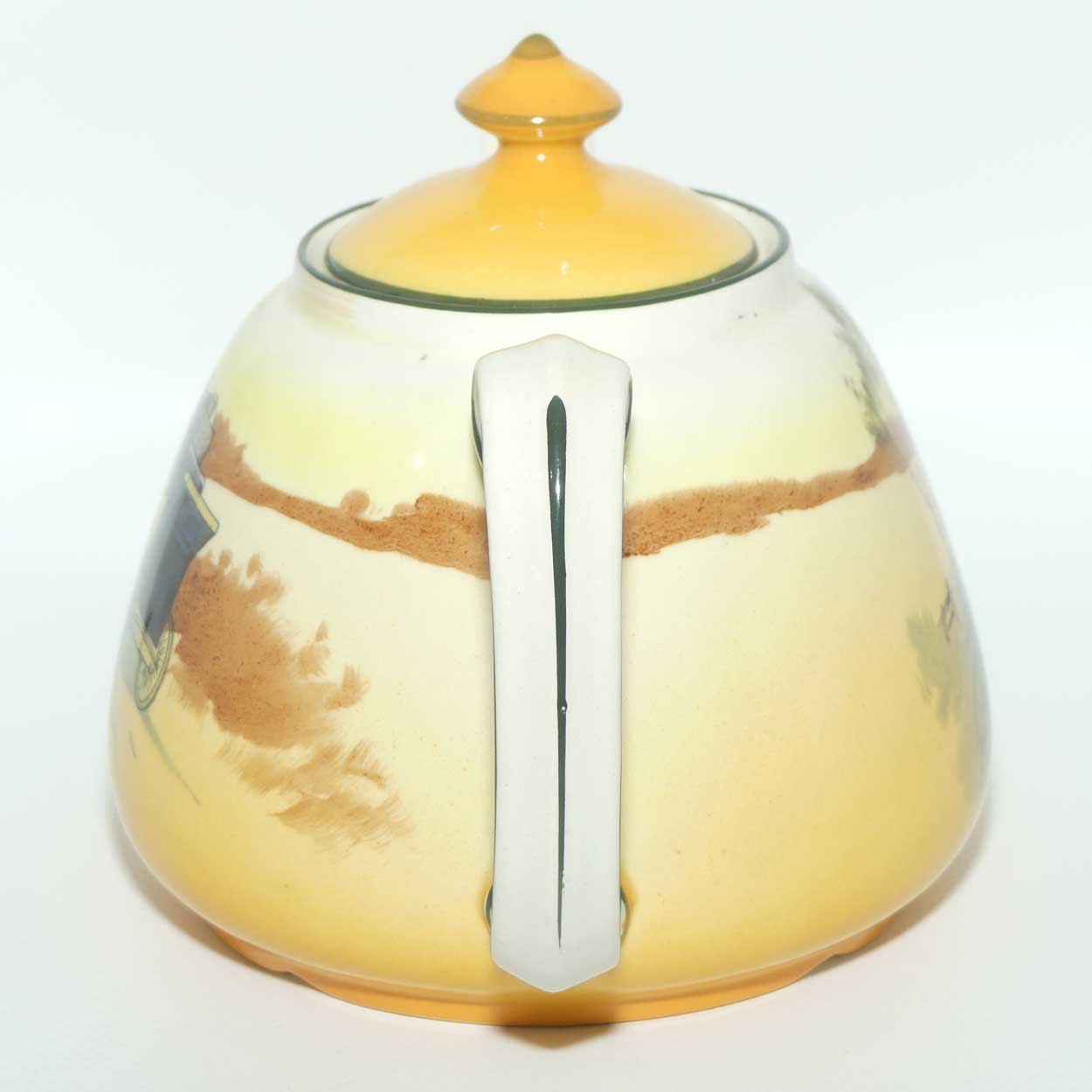 Royal Doulton Coaching Days Joan shape tea pot | Medium D2716