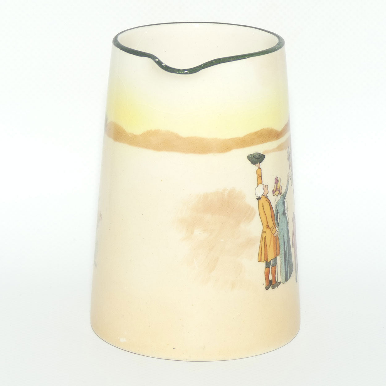 Royal Doulton Coaching Days rope handle milk jug D2716