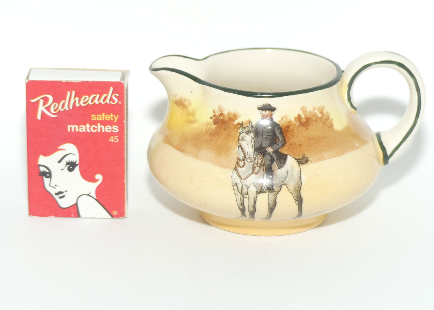 Royal Doulton Coaching Days Poyntz shape miniature jug D2716 | Rare Scene