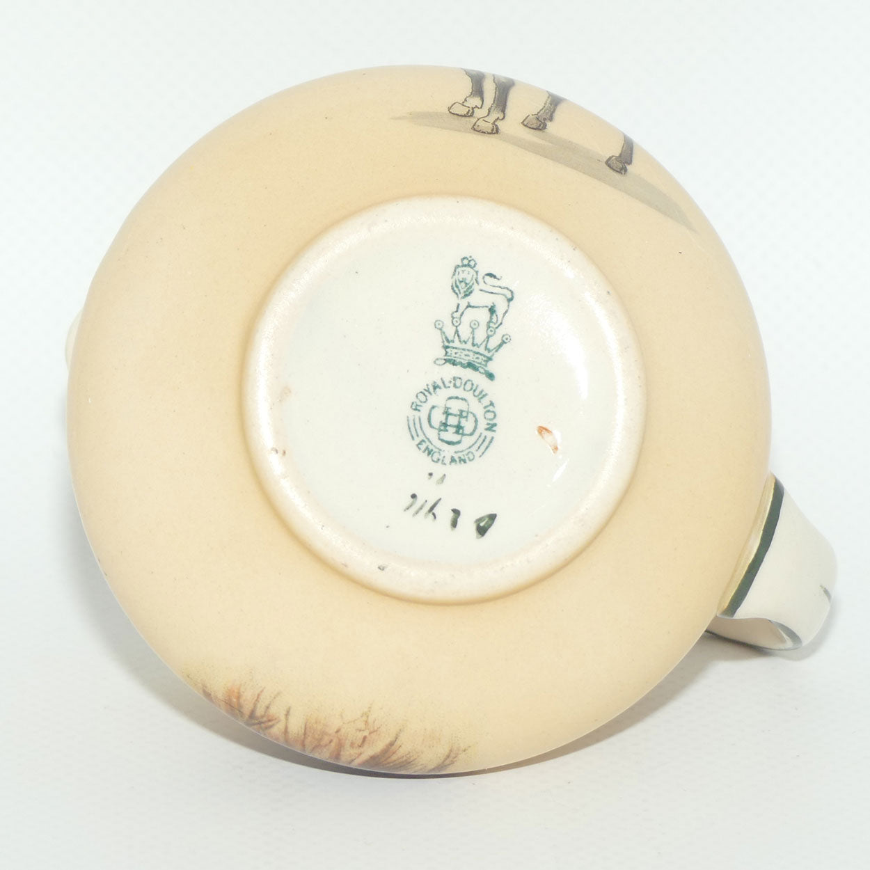 Royal Doulton Coaching Days Poyntz shape miniature jug D2716 | Rare Scene